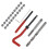 Thread Repair Kit M8x1.25mm Screw Coil Inserts Tapping Wrench Set 16
