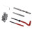 Thread Repair Kit M8x1.25mm Screw Coil Inserts Tapping Wrench Set 3