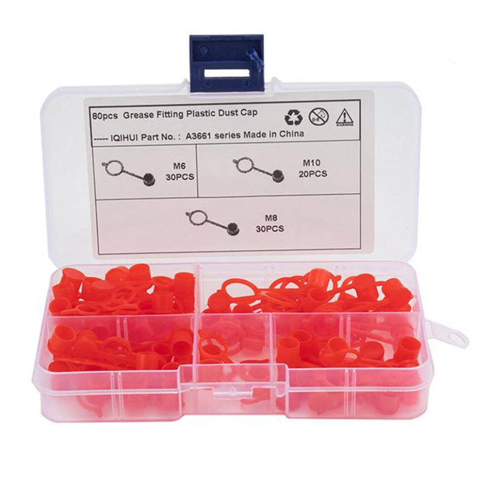 80 Pieces Set Car Bleed Nipple Cap Assortment Brake Screw Cover-image-OPC-PMR8ZCQ-NEW