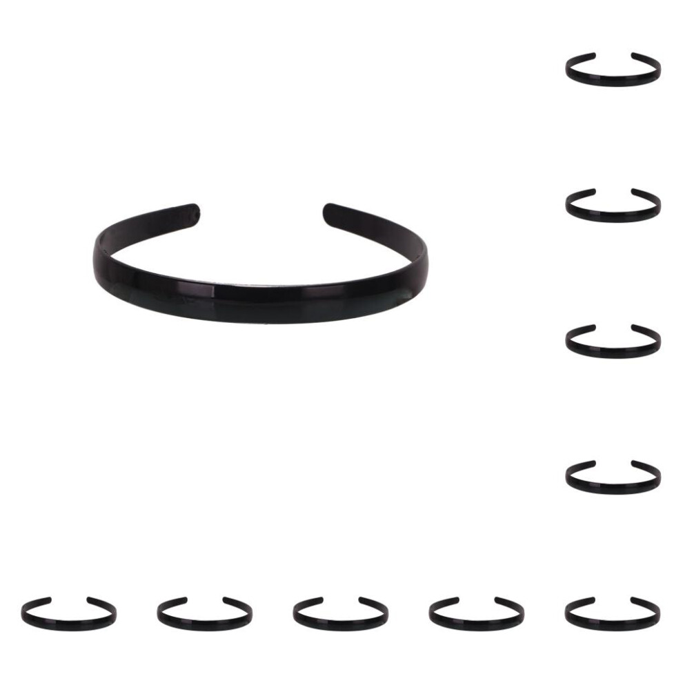 (Type 7) 10 Pieces Girl Hairband Headband Hair-styling Hair Band Working Travel-image-OPC-PMR9566-NEW