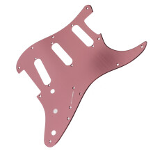 GQ64 Placa protectora de metal mate para guitarras eléctricas ST