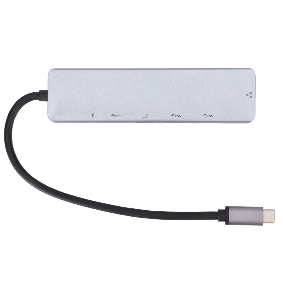 Usb C Hub 6 In 1, 87W Pd Fast Charging, 4K Hdmi, Gigabit Ethernet 3731358000868