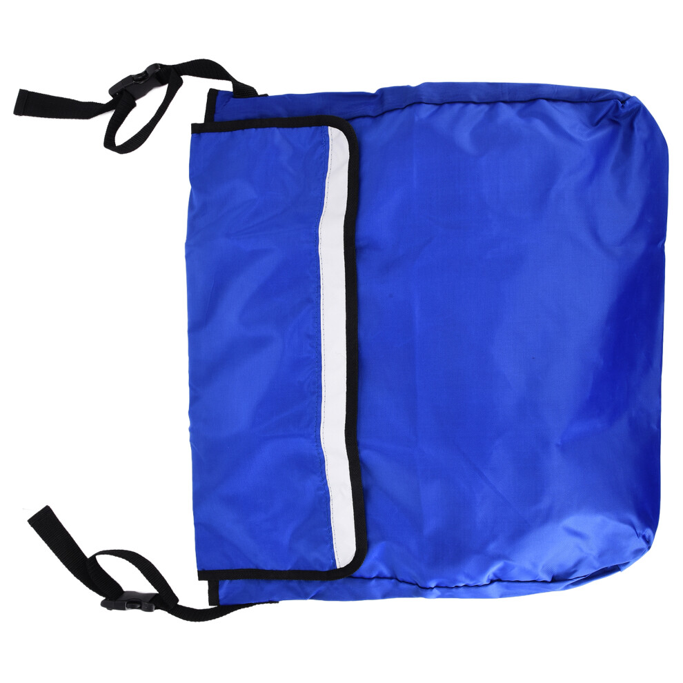 Wheelchair Accessories Bag 20L Waterproof Hanging Storage for Scooter Blue