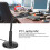 Microphone de bureau USB, câble de 140 cm, omnidirectionnel, noir 3