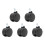 5Pcs Bürostuhl Räder Computer Drehstuhl Pole 7