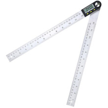 (As show, One size) Ip54 Stainless Steel Multifunction Protractor For Woodworking Digital Display 360 Degree Angle Ruler 200Mm
