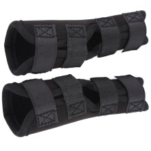 Hundebeinorthese, Kniebandage für Haustiere, Schwarzes Gewebe, 37-75g