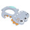 Easy-Clean Dinosaur Silicone Teether for Baby Teething Pain Relief 5