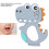Easy-Clean Dinosaur Silicone Teether for Baby Teething Pain Relief 4