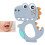 Easy-Clean Dinosaur Silicone Teether for Baby Teething Pain Relief 16