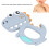 Easy-Clean Dinosaur Silicone Teether for Baby Teething Pain Relief 9