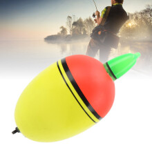 EVA Nachtangelschein Float Bobber 70g Leuchtende Beleuchtete Schwimmkörper Gelb/Rot