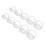 2 Set Gesichtshaar-Styling-Vorlagen 5 verschiedene 7