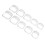 2 Set Gesichtshaar-Styling-Vorlagen 5 verschiedene 9
