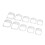 2 Set Gesichtshaar-Styling-Vorlagen 5 verschiedene 8