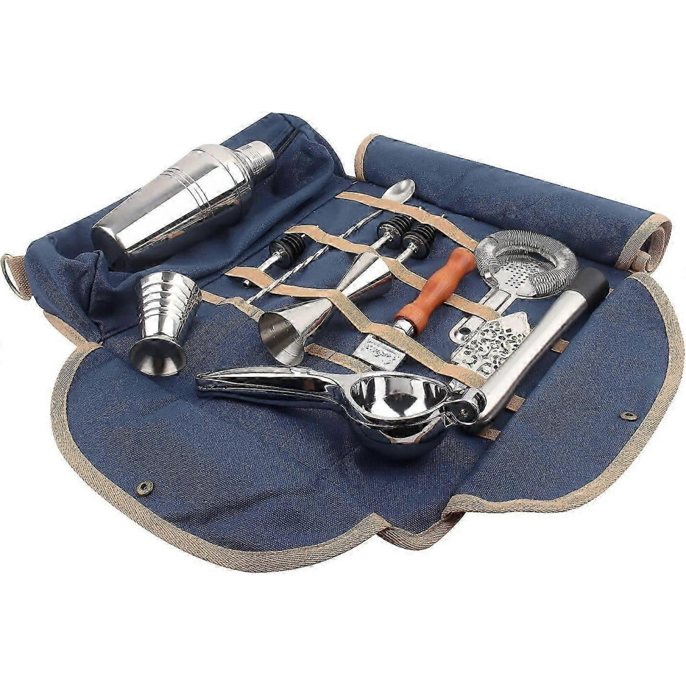 Bartender Travel Bag, Portable Tool Case Professional Mixology