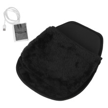 USB-Handwärmer-Mauspad Großes schwarzes Schreibtisch-Matte für angenehmen Gebrauch