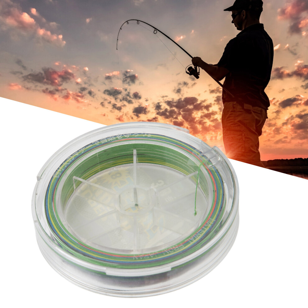 8 Strands Braided PE Fishing Line 100m, Bite Resistant, 1 Color, 1 Meter-image-OPC-PMR98NM-NEW
