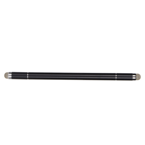 Stylet 2 en 1 en alliage noir haute précision