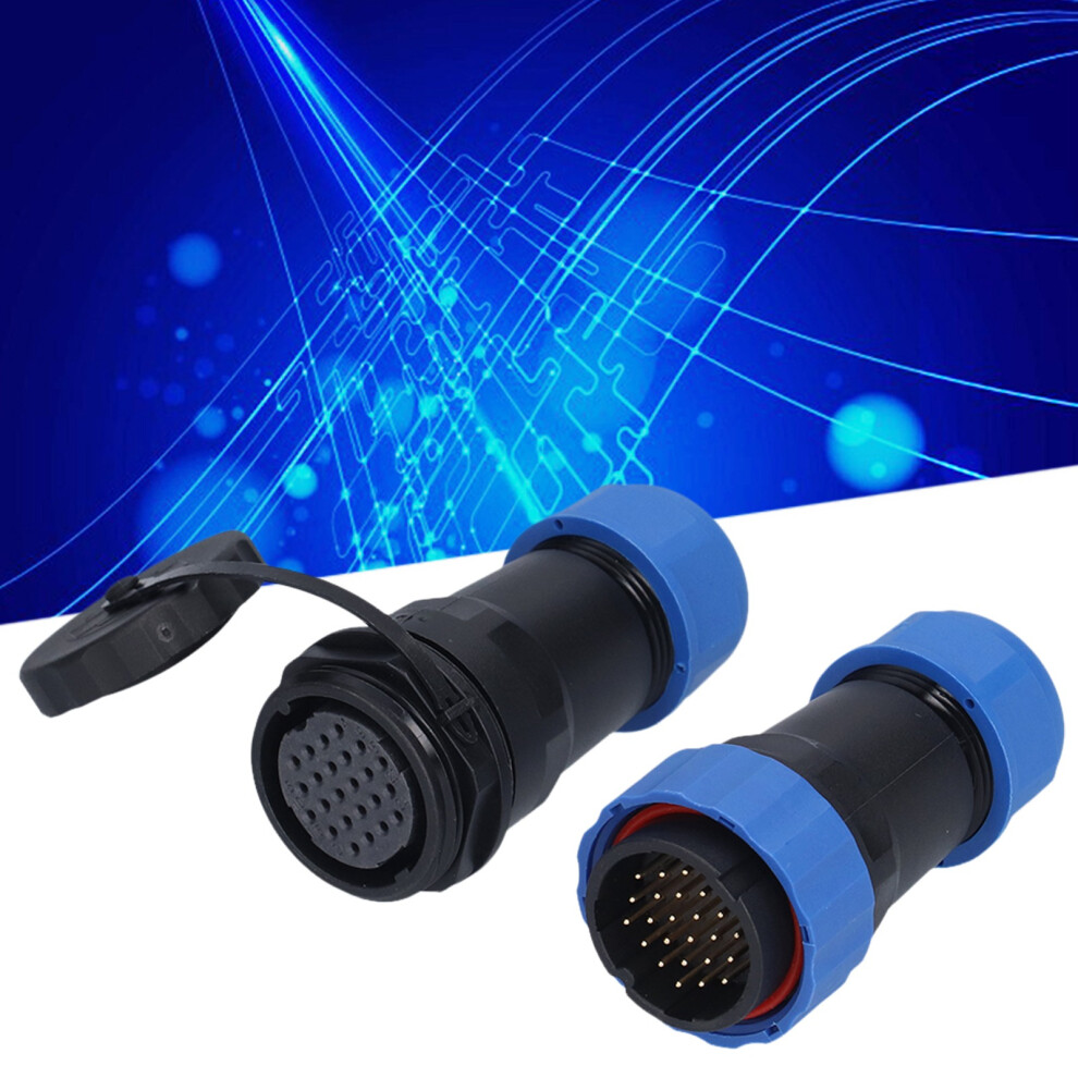 Waterproof Aviation Plug Socket Ip68 Male Female Connector 250V 5A Sp28 7661358006507