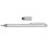 Penna stilo 2 funzioni compatta alluminio argento 3