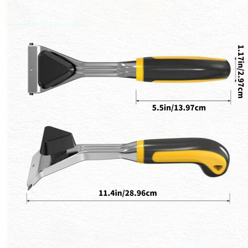 Long Service 2.5 Inch Carbide Paint Scraper Strong Ergonomic 2