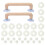 Ergonomic Grip Quilting Ruler Wood Handle with Suction Cups 1