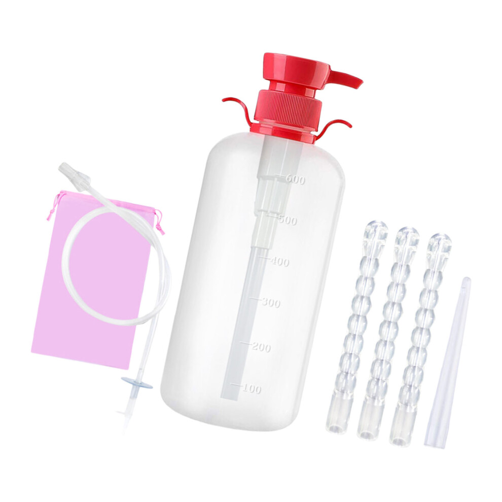 Bidet Vaginas Anuses Douche Kits 600ML Vaginas Irrigator