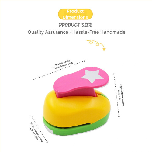 Paper Embosser Creative Patternd Paper Hole Puncher for Card-10 2