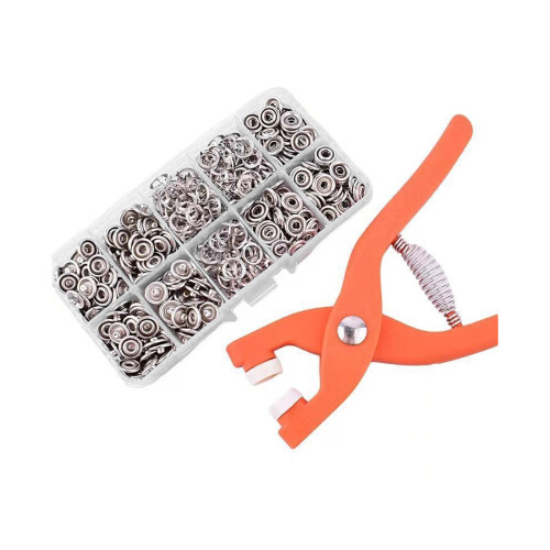 InvisibleFastener Press Tool Plastic Metal Materials For Jackets