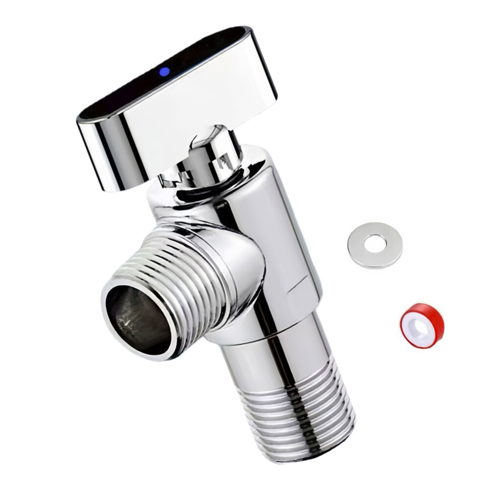 1/2inch Turn Angle Stop Valves Bathroom-Triangle valve blue-image-OPC-PMR99HT-NEW