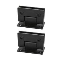 2Pcs Modern Bathroom Door Hinges Stainless Steel-180 degrees