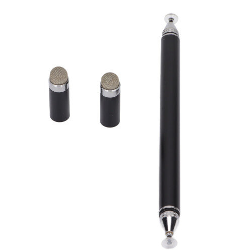 Stylet 2 en 1 en alliage noir haute précision 2