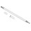 Stylet 2 en 1 capacitif pour écran tactile blanc avec embouts 6