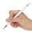 Stylet 2 en 1 capacitif pour écran tactile blanc avec embouts 4