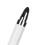 Stylet 2 en 1 capacitif pour écran tactile blanc avec embouts 12