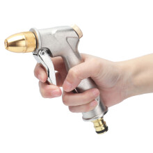 Durable Zinc Alloy High Pressure Hose Nozzle with 4 Adjustable Modes