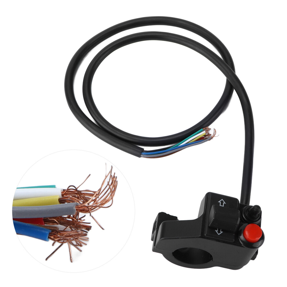 3In1 Motorcycle 22Mm Handlebar Switch 7/8" For Horn & Signal Control 8401358008878