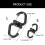 Key Holder Small Keychain 360 Degree Rotation Multifunction-S 4