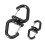Key Holder Small Keychain 360 Degree Rotation Multifunction-S 2