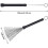 Drum Stick Brush 1 Pair Solid Steel Wire Cable Wire Brush Accessory For Beginners Comfortable Handle 5