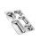 Stainless Steel Dinnerware Set Scratch-Light Big Five G.rid 1