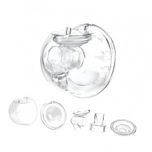 Milk Collector Cup Replacement Part Include-24mm transparent