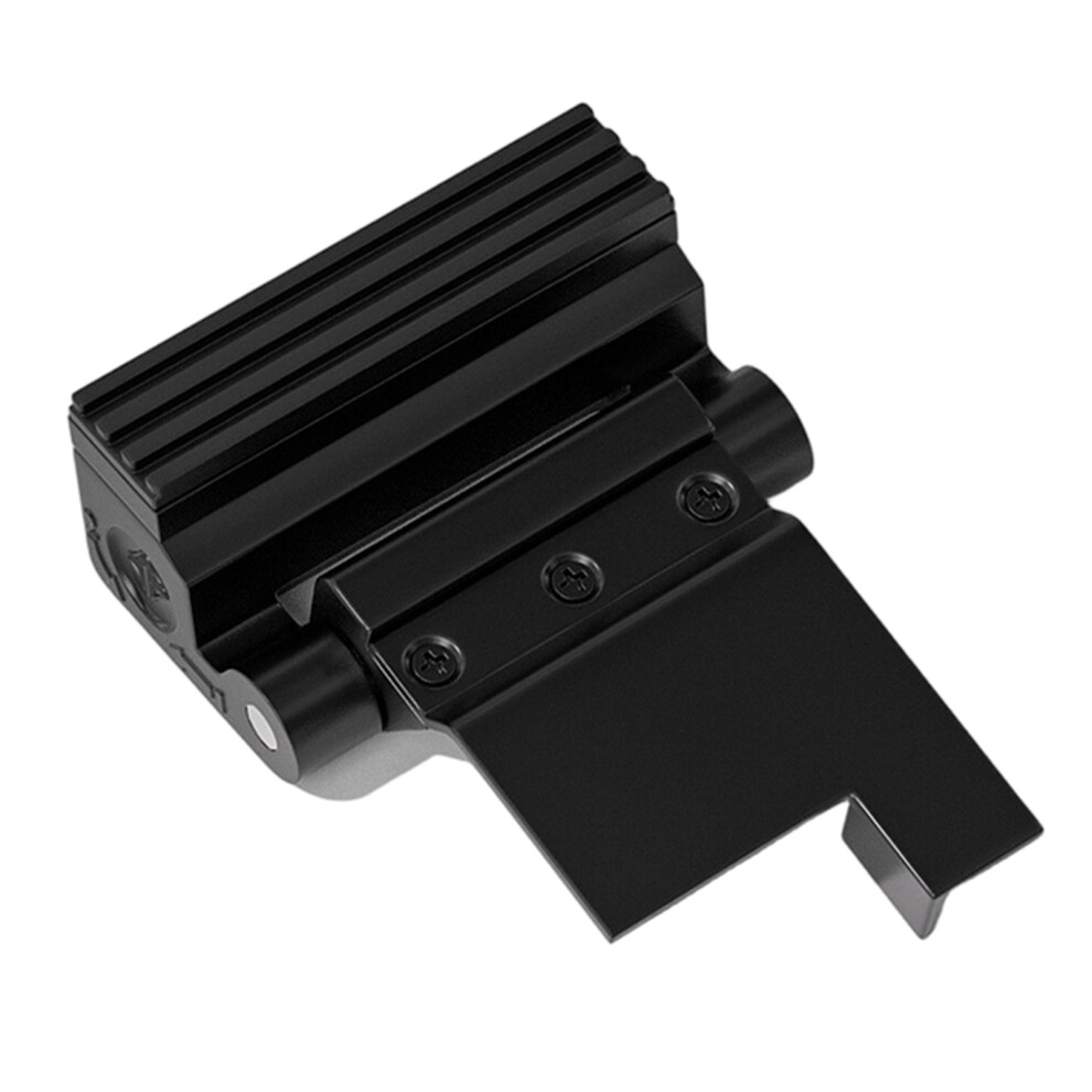 Security Door Reinforcement Lock Aluminum Alloy Flipping-Black 7754000282401