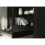 Creative Furniture Spectrum Display Cabinet 170cm - Black with Gloss Doors 4