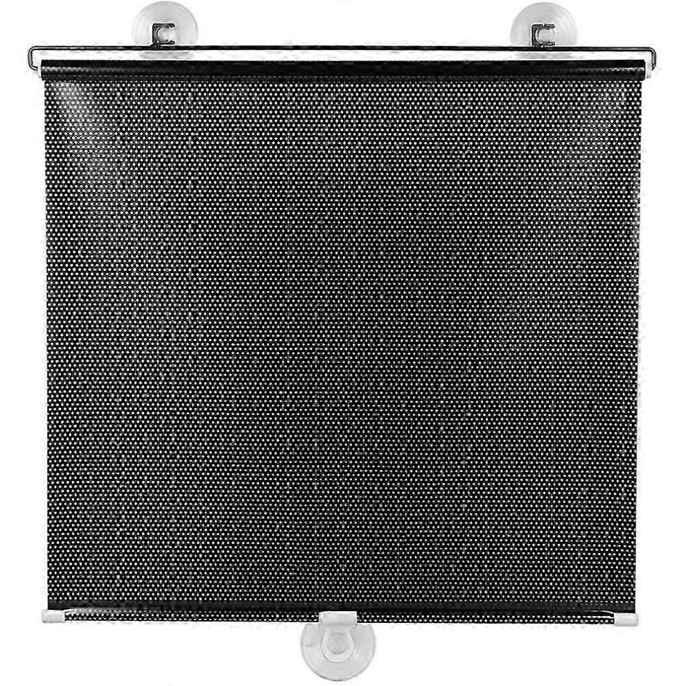 Kikidex (As Show, One Size) Blackout Blind Suction Cup Curtain Sunshade Blackout Curtain Temporary Windows Blinds Portable Lightweight Drape For Home Office