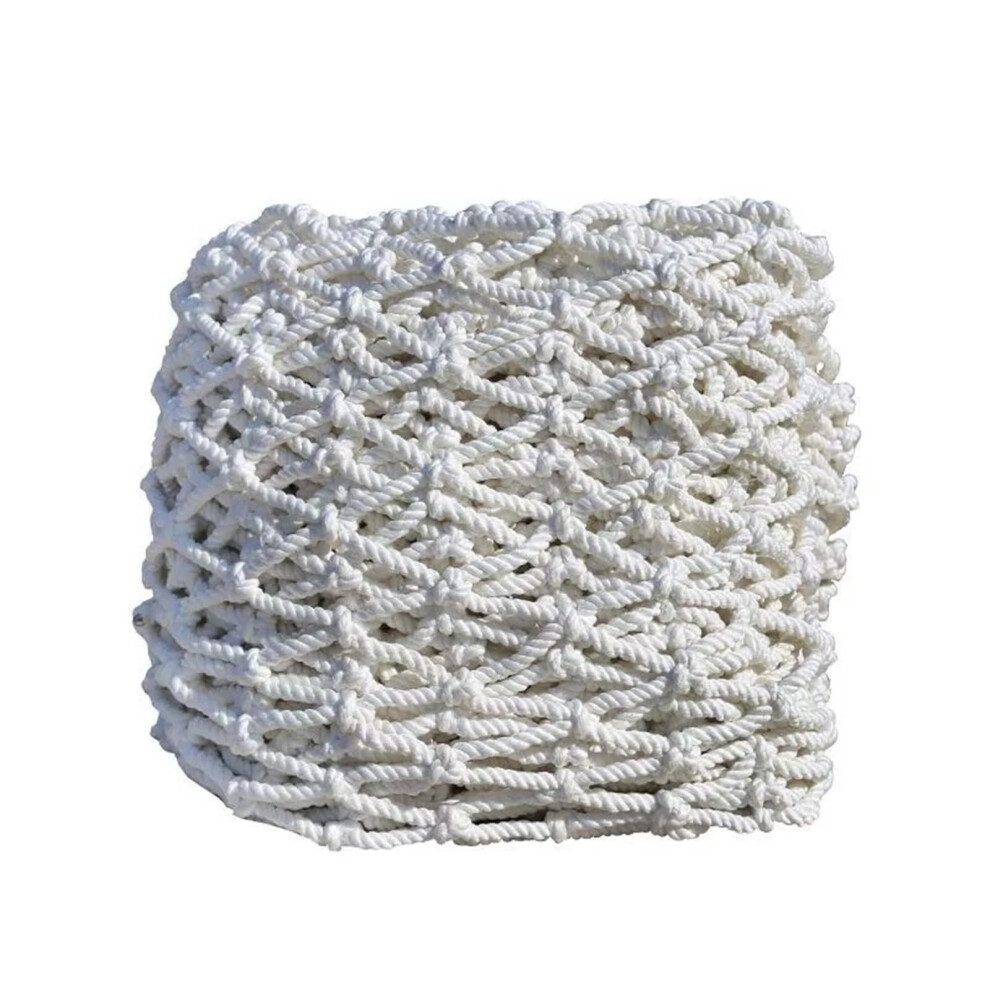 Polyester Fiber Rope Net Lightweight Sun-Resistant Heat-Resistant 10 Cm Mesh 1x9m Protective Fencing