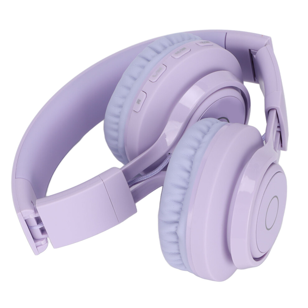 Child Bluetooth Headphones Foldable Adjustable Rgb Headset With Mic Bt06c Light 5071358011159