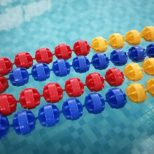 Swimming Pool Safety Floats And Lane Divider Line Six Rhombus Nylon Rope L2m/6.6ft 12cm/4.7in Training And Competition