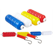 Pool Safety Hook Floating Pool Safety Divider Lane Line 3.3Ft-60Ft With 2 Hooks Nylon 15m/50ft For Inground Pools